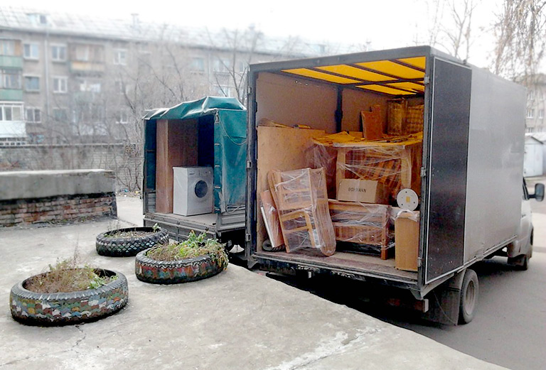 Грузовое такси для перевозки мебели, коробок, бытовой техники догрузом из Читы в Байкальска