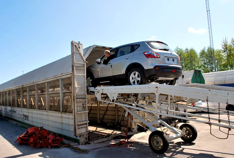 Жд транспортировка легковой машины цена из Мурманска в Анапу